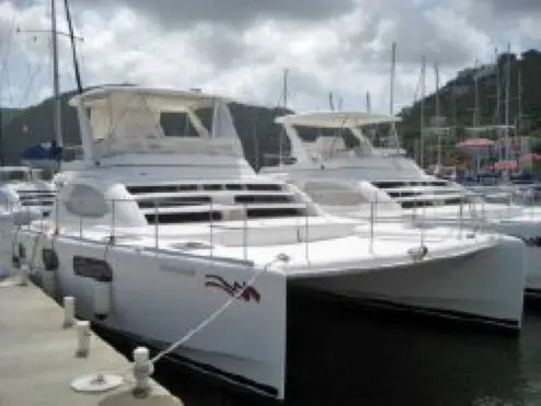 Used Power Catamaran for Sale 2007 Leopard 47 Boat Highlights